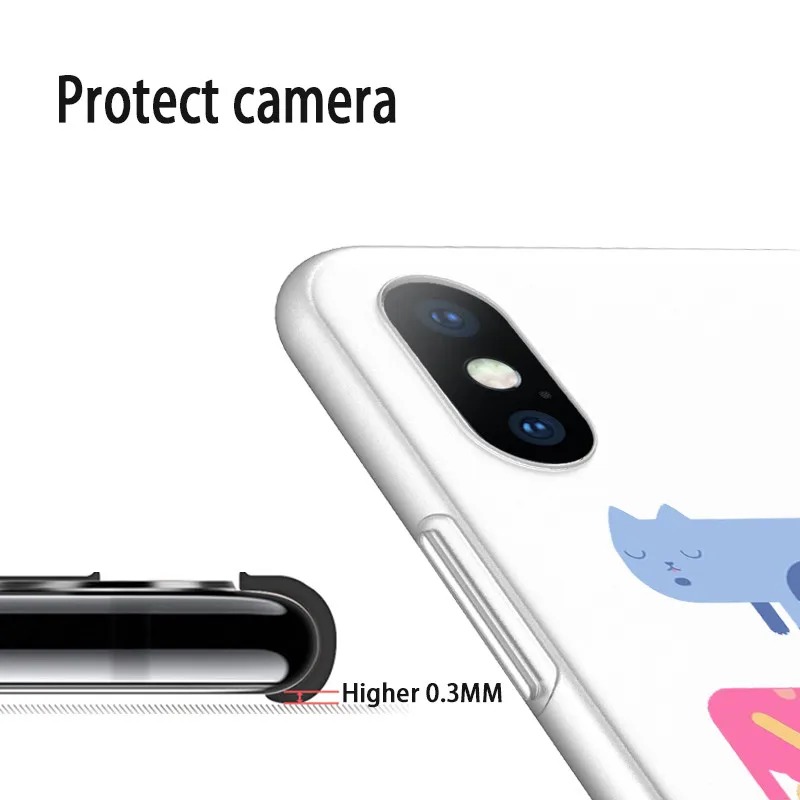 Чехол USLION для iPhone X XS 6 6s 7 8 Plus мягкий ТПУ чехол с мультяшным рисунком торта XR Xs Max 5 SE