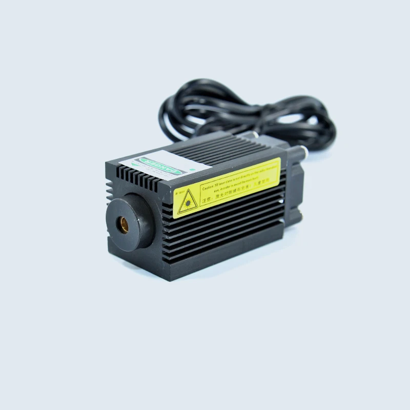 DC 12V 100mW 532nm зеленый точечный лазерный модуль генератор с переменным фокусом