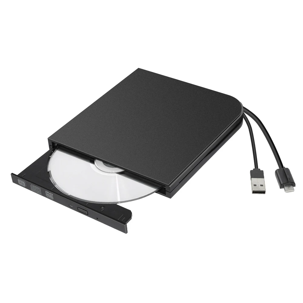 Внешний USB 3 0 CD-плеер с разъемом Type-C оптический привод SATA DVD устройство для чтения