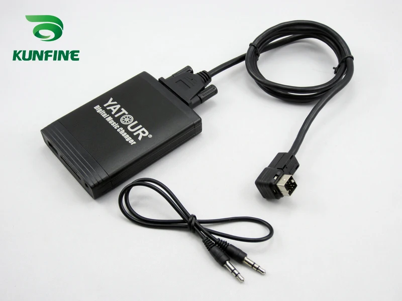 Автомобильный цифровой адаптер для смены музыки USB SD Aux MP3 интерфейс