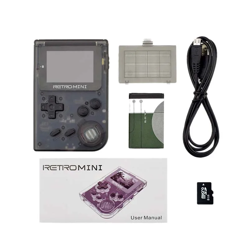 Data Frog Ретро игровая консоль 32 бит портативные игровые мини плееры Встроенный 940