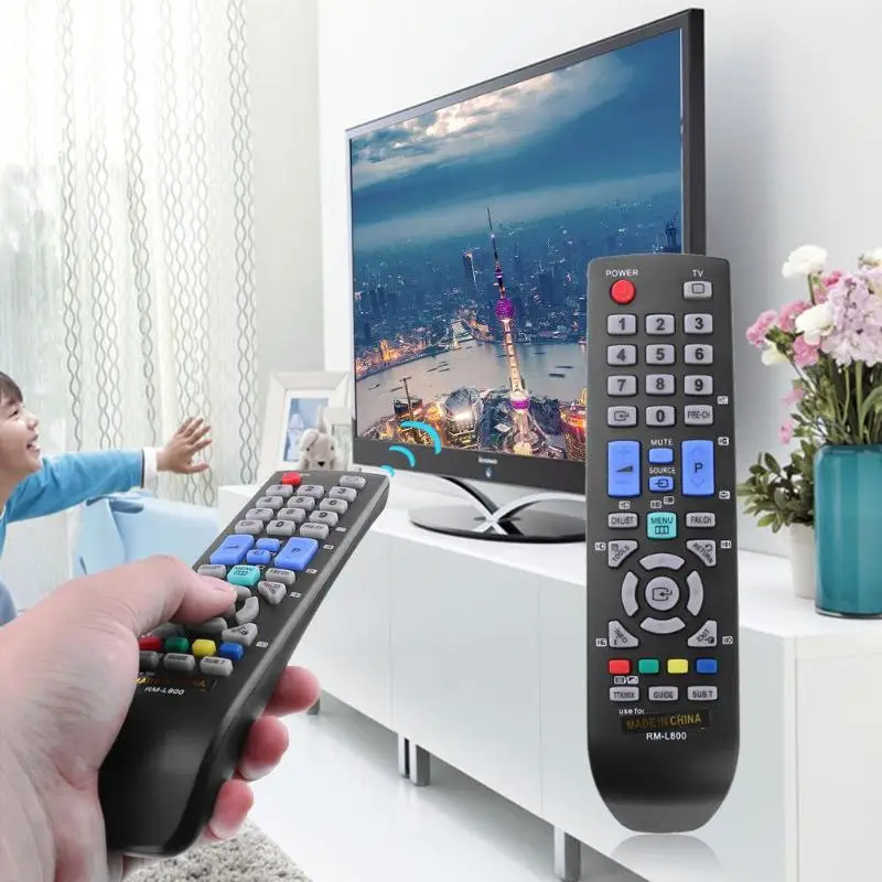 Универсальный ЖК дисплей ТВ удаленного Управление для SAMSUNG RM L800 BN59 00865A 0942A|Пульты