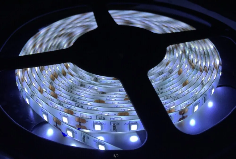 Горячая Распродажа светодиодные полосы rgbw 5 м 2835SMD 60led лента Гибкая световая
