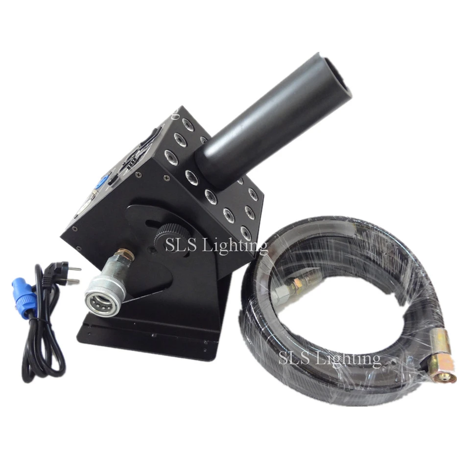 SLS 8xlot 300W DJ Led Co2 аппарат DMX с ручным управлением мощная газовая колонка RGB легким
