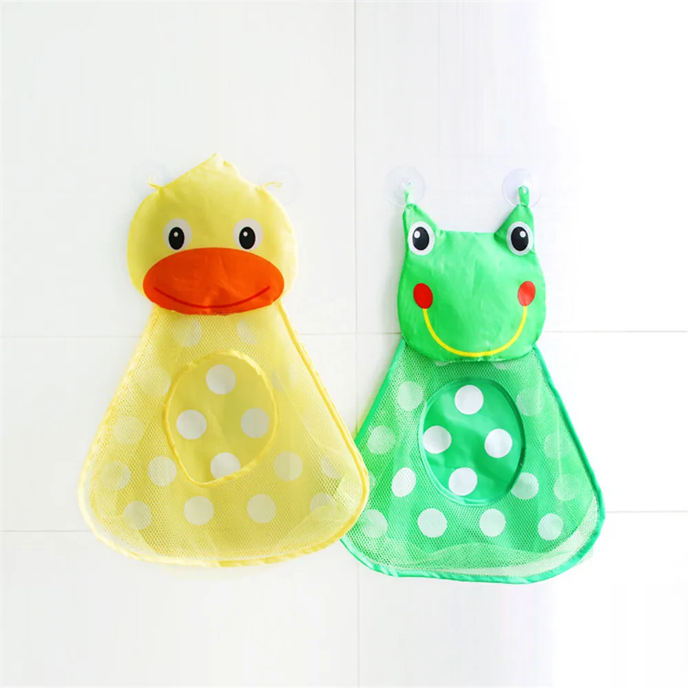 Мультяшные милые детские сетки для ванной складная подвесная сетка хранения на