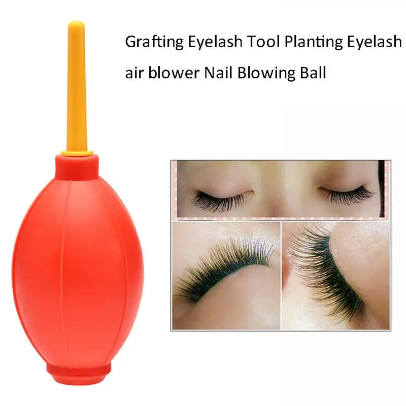 1PC Planting Eyelash Air Blower Nail Blowing Ball Grafting Tool Dry Fast To Prevent Eyes From Being Hurt - Random Color | Красота и