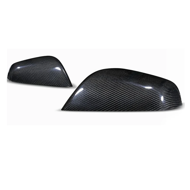 

Real Carbon Wing Rearview Side Mirror Cover Caps Trim fit For Tesla Model S 2012-2017