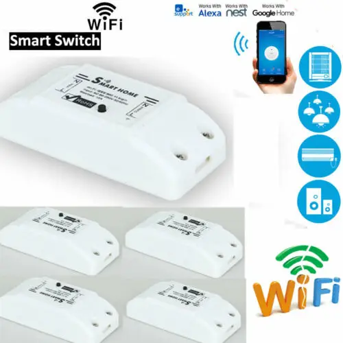 Умный дом WiFi беспроводной переключатель модуль для Apple Android APP управления |