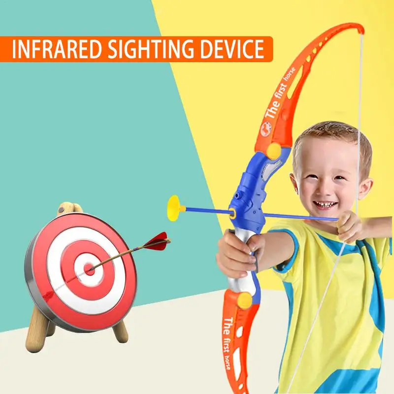 Детский лук для стрельбы из лука с набором стрел безопасная стрельба Охота игра