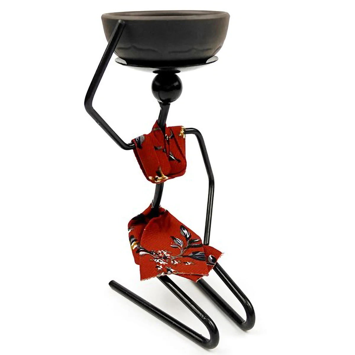 Украшение Железный художественный подсвечник Африканская женщина Специальные