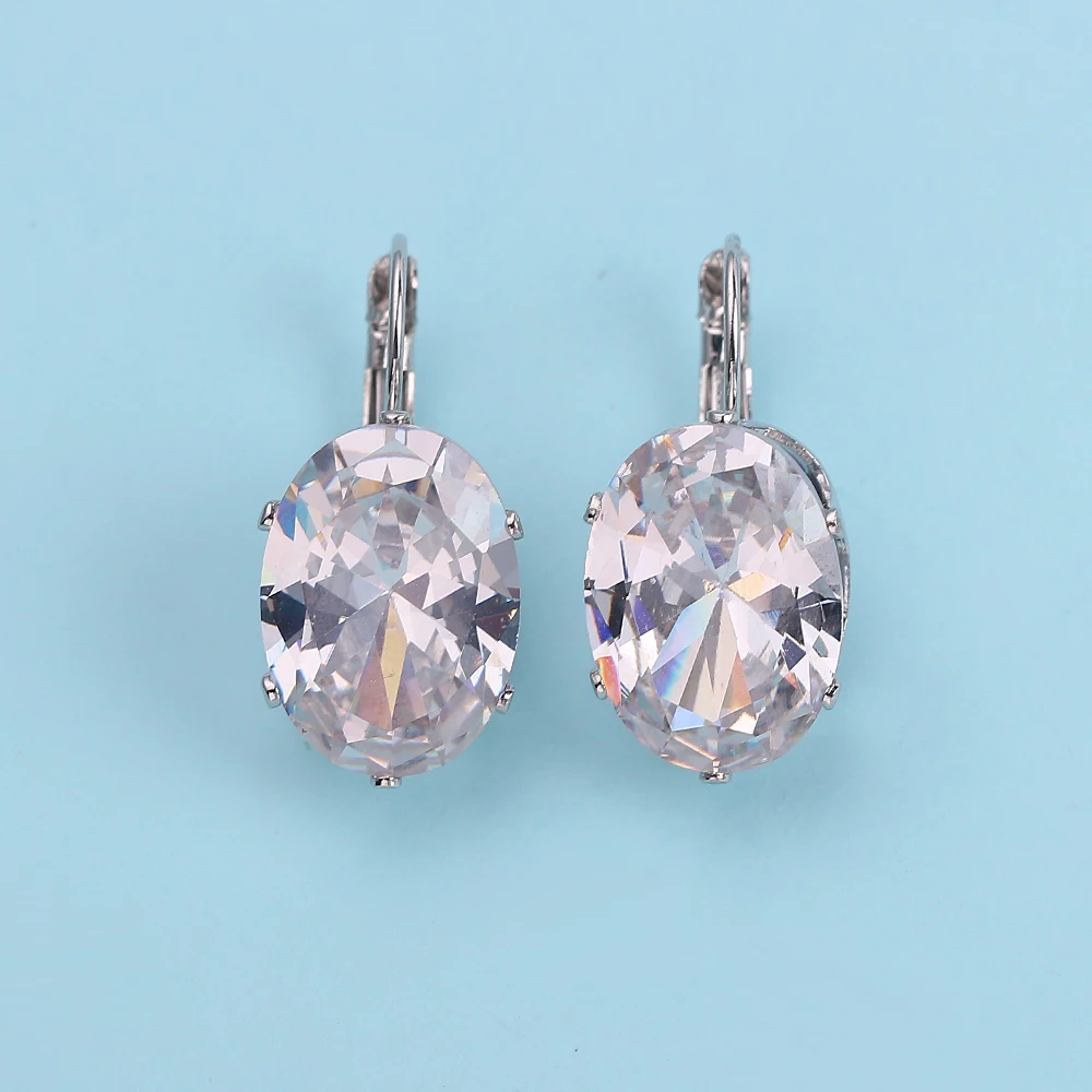 Серьги из стерлингового серебра 925 пробы корейские модные серьги с пряжкой для