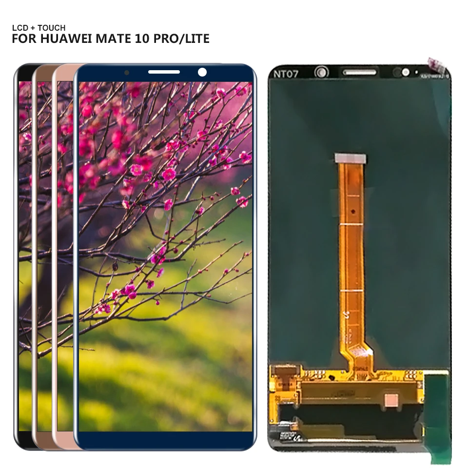 6 0 &quotЖК дисплей для Huawei Mate 10 Pro BLA L09 LCD сенсорный экран дигитайзер в сборе