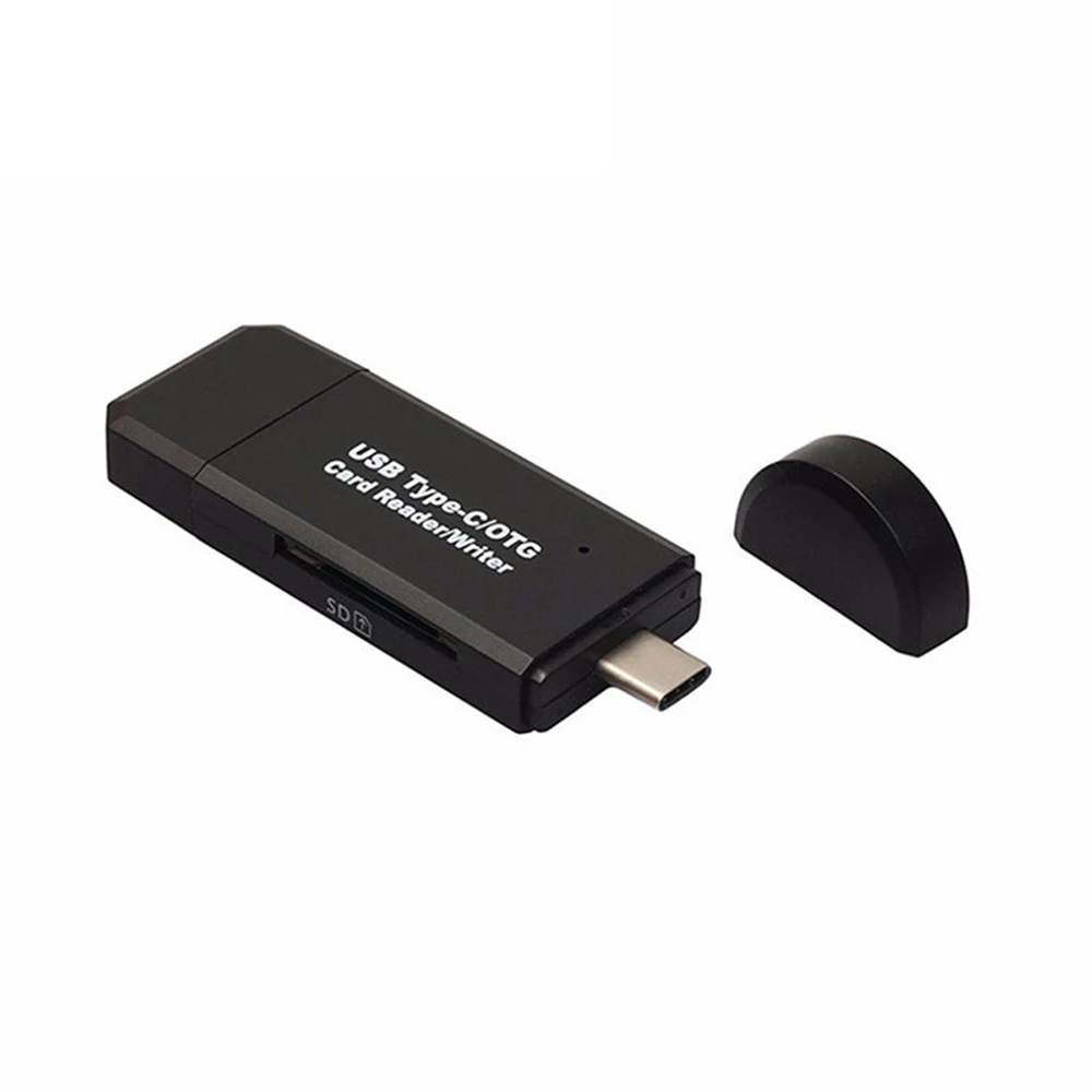 Нескольких 3 в 1 Тип C/Micro USB/USB OTG картридер высокоскоростной USB2.0 Универсальный TF/SD