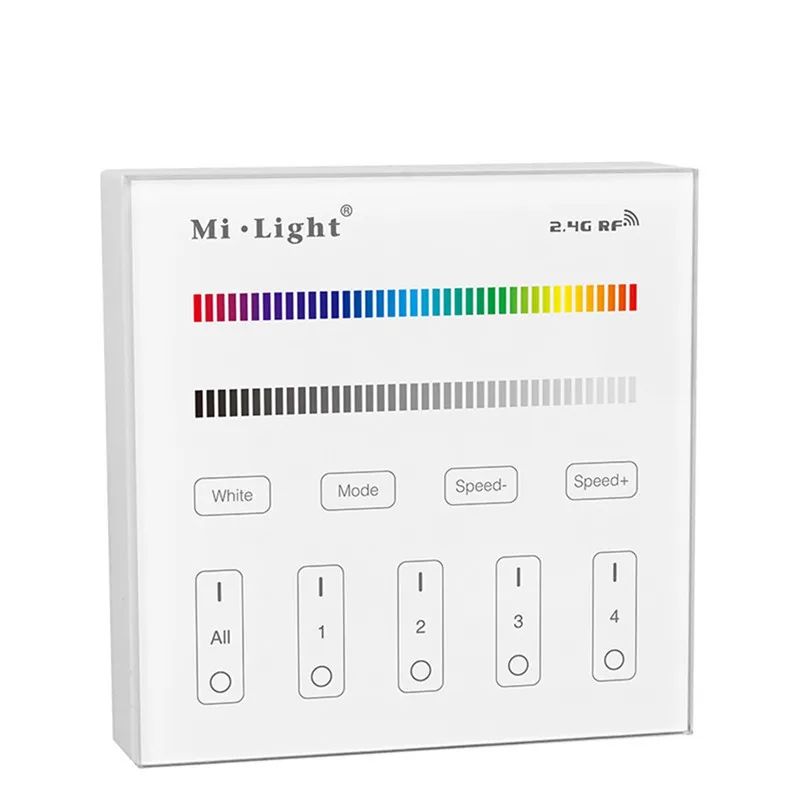 CLAITE 4-Zone AC180V-240V RGB/RGBW умная панель дистанционного управления Светодиодный
