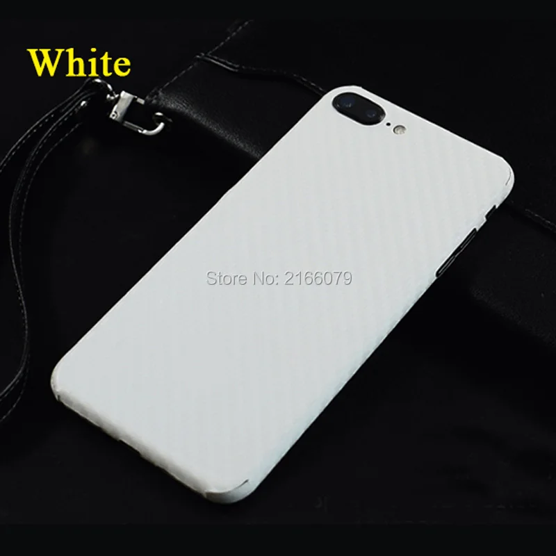 For Apple iPhone 7 / Plus 7plus New 360 Degree Full Cover Back Decal Skin 3D Carbon Fiber Phone Protective Sticker Film |