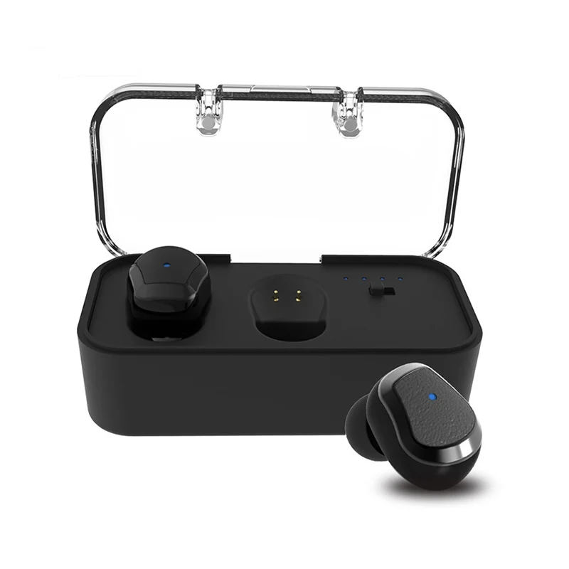 CLAITE Mini bluetooth 5 0 наушники с микрофоном вкладыши Наушники настоящие беспроводные