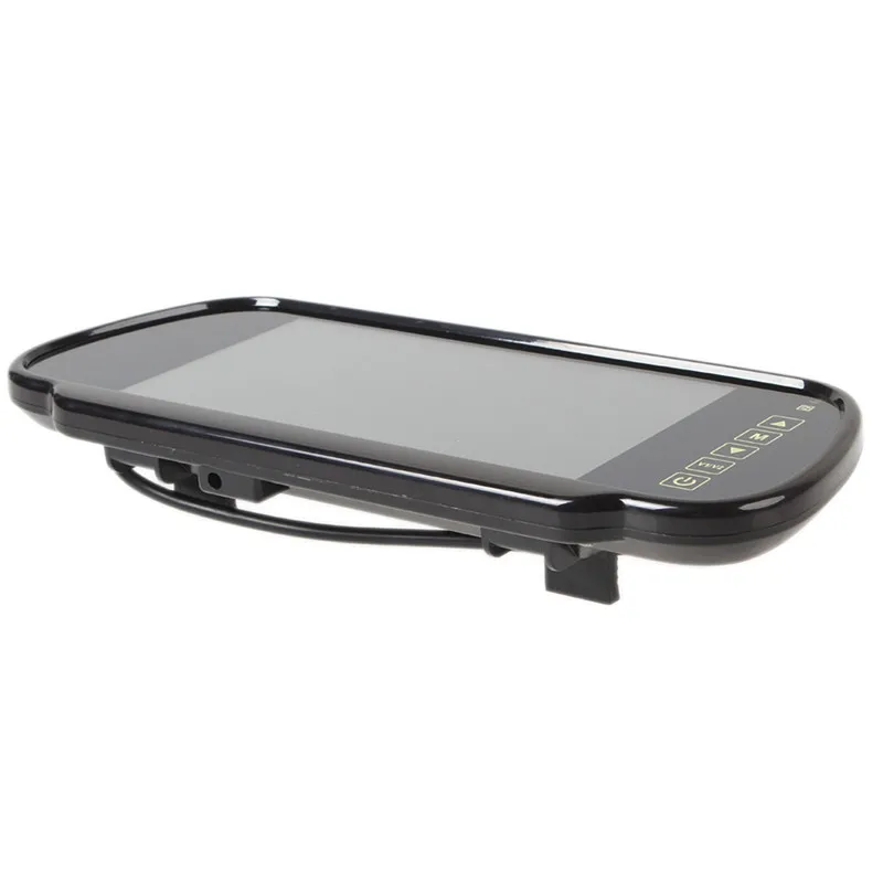 Универсальный 7 дюймовый цветной ЖК экран TFT задний вид автомобиля DVD зеркальный