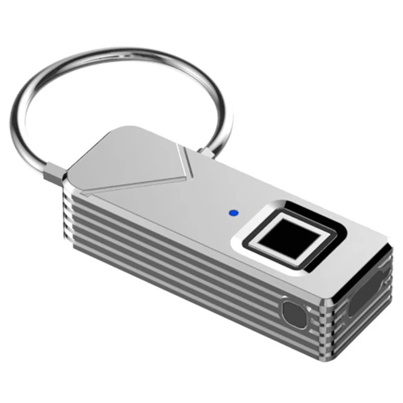 Наружная перезаряжаемая Smart Keyless Отпечатков пальцев замок топ защитный отпечаток