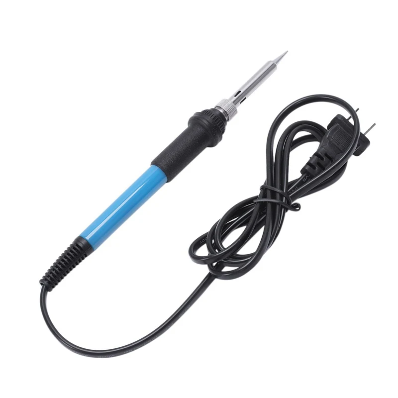 US Plug 110v 60w Temperature Adjustable Electric Soldering Iron Mini Handle Heat Pencil Solder Station With Tips Stand ​ | Инструменты