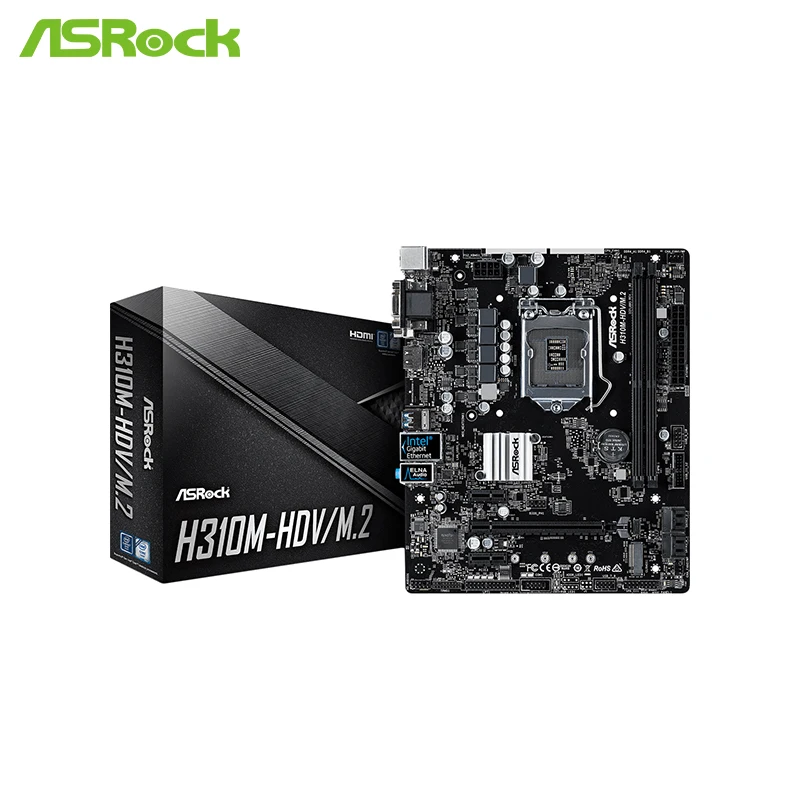 Motherboard ASROCK H310M-HDV/M.2 | Компьютеры и офис