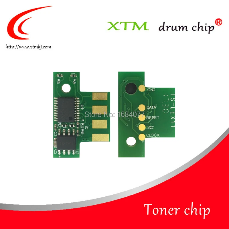 5X тонер чип 70C8HK0 для Lexmark CS310dn CS410dn CS510de 4K 3K картриджа принтера 70C8HC0 70C8HM0 70C8HY0|Чип