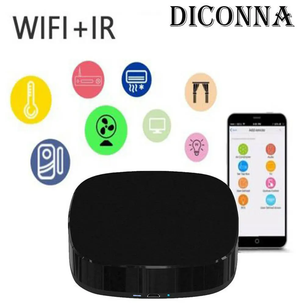 Хит 2019 A1 Мини Wifi умный ИК пульт дистанционного управления для Alexa и Google IFTTT Smart