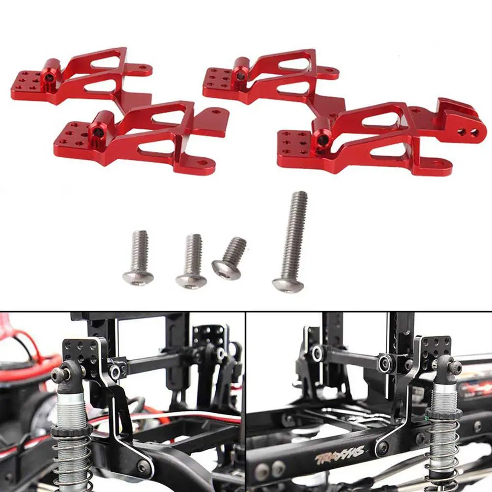 RCtown 1/10 RC алюминиевые передние/задние ударные башенные кольца кронштейн для