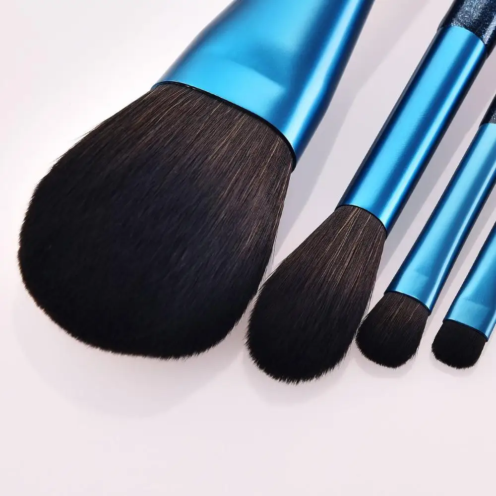 High-end wooden handle 7 pcs nylon fiber makeup brushs concealer eyeliner Eye shadow brush | Красота и здоровье