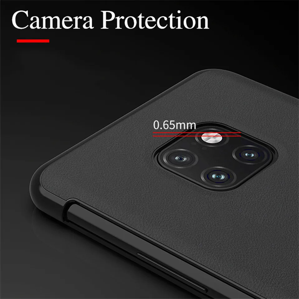 Оригинальный Официальный чехол для Huawei Mate 20 Pro 20x умный кожаный с откидной крышкой