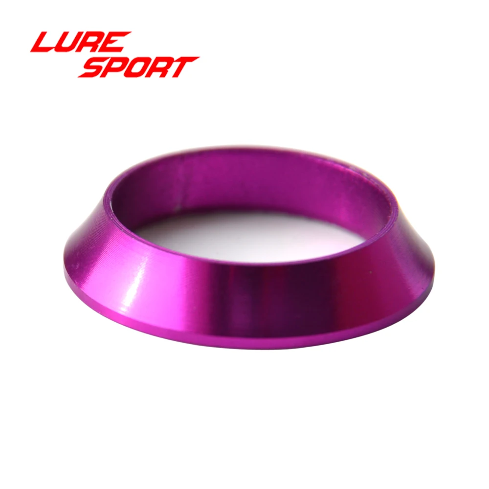 LURESPORT 12 шт. фиолетовое Золотое и синее алюминиевое кольцо удочка ремонтная штанга