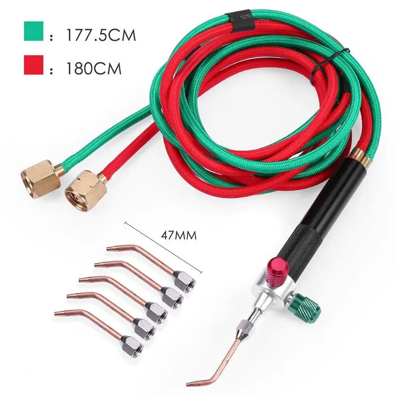 Mini Gas Torch Welding Soldering Gun Oxygen Acetylene for Metal Stainless Steel Tool Kit | Инструменты