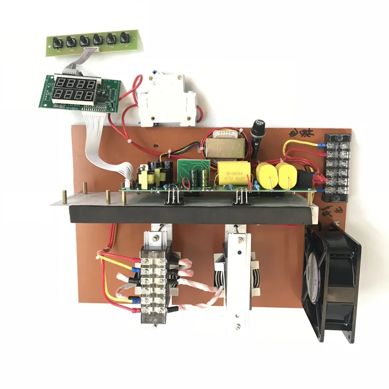 Переменная частота ультразвуковой генератор 28 кГц 40 Регулируемая печатных плат