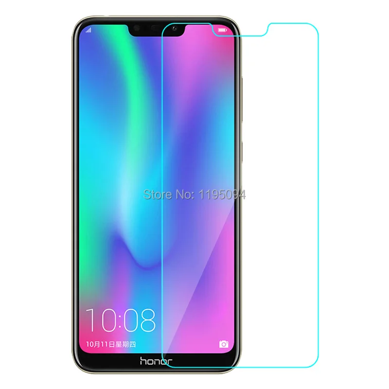 2.5D 9 H ультратонкое закаленное стекло для huawei Honor 8C 6 26 &quotпротектор экрана 8 C