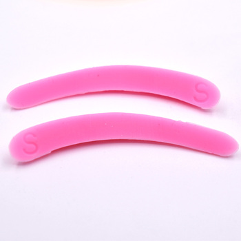 Perm Eyelash Patch 50 bag resuable silicone perming rods pink plastic 3 different sizes for lash lift tools Eyelash tools