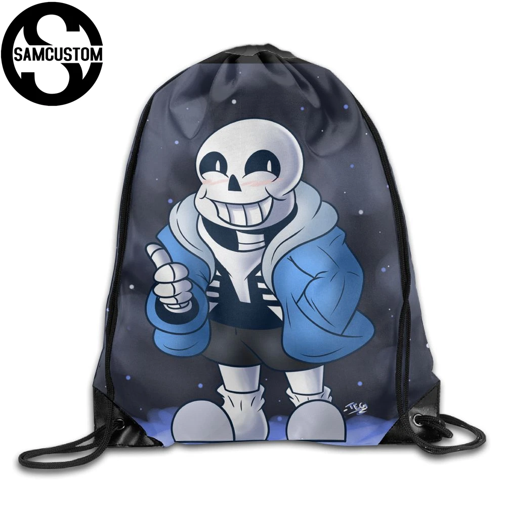 SAMCUSTOM Undertale Sans 3D печать Плечи сумка тканевый рюкзак для мужчин и женщин порт