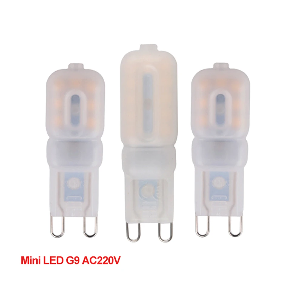 220В 14leds 22leds Dimmable G9 лампа Светодиодная SMD 2835 Led Свет замена галогенная люстра