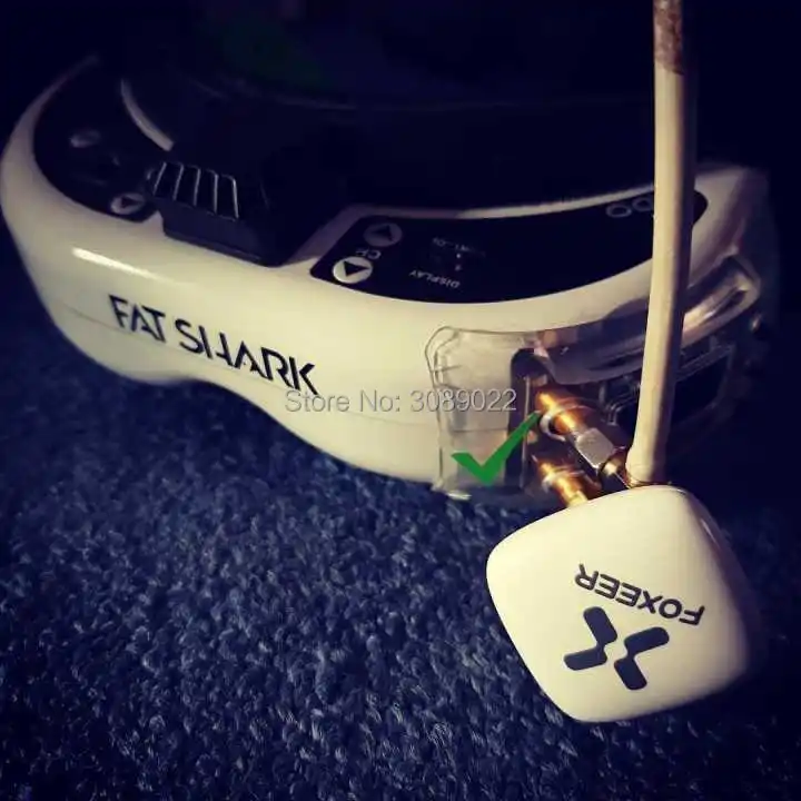 Антенна Foxeer Echo Patch/версия кабеля антенна SMA 8Dbi FPV совместимый приемник для