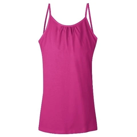 Хейнс K702 для девочек на бретельках с открытый бюстгальтер амаранта-средний |