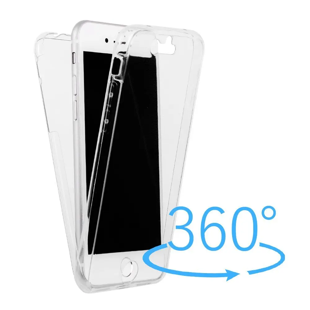 360 Full body Shockproof Capa For Sony Xperia M4 M5 XA Z5 Mini X Z3 C5 C4 Plus Soft Clear Silicon TPU Cases Cover |