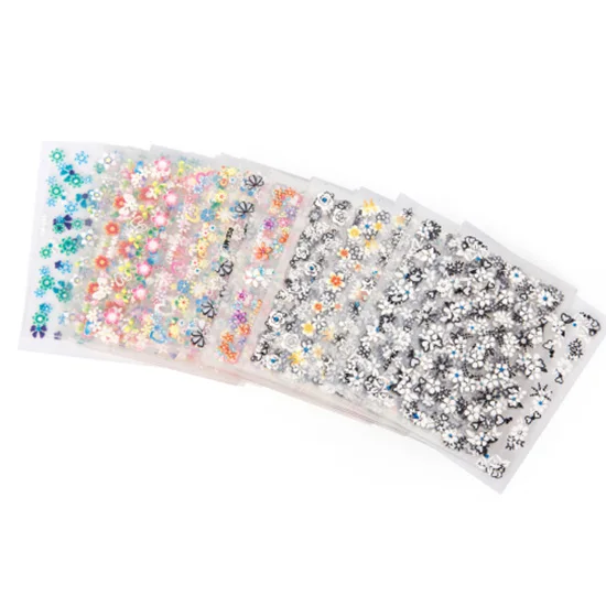 10 Sheets Nail Art Transfer Stickers 3D Design Manicure Tips Decal Decorations | Красота и здоровье