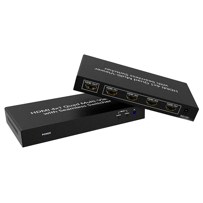 Hdmi 4 вход 1 Выход 1080P 60Hz Quad multi просмотра с бесшовным переключателем и пультом