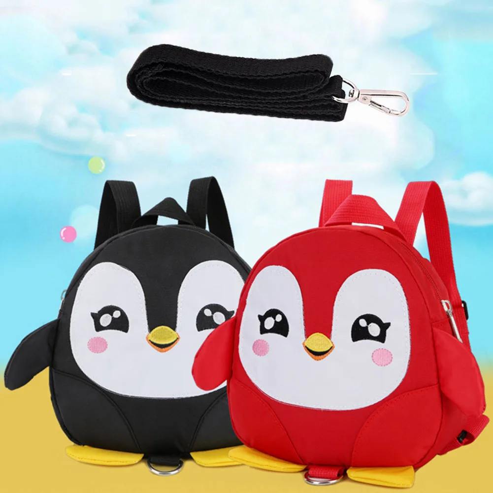 Рюкзак с ремнем для детей ясельного возраста милый безопасный рюкзак карманом на