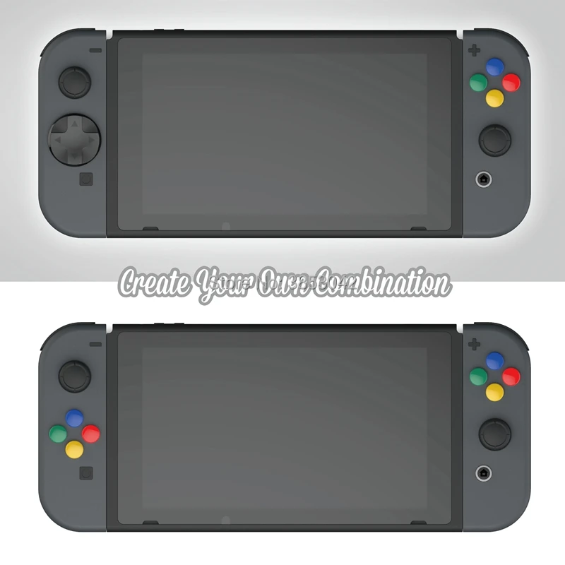 Набор кнопок Skull & Co. D Pad 10 комплектов набор ручек для большого пальца Nintendo Switch Joy Con