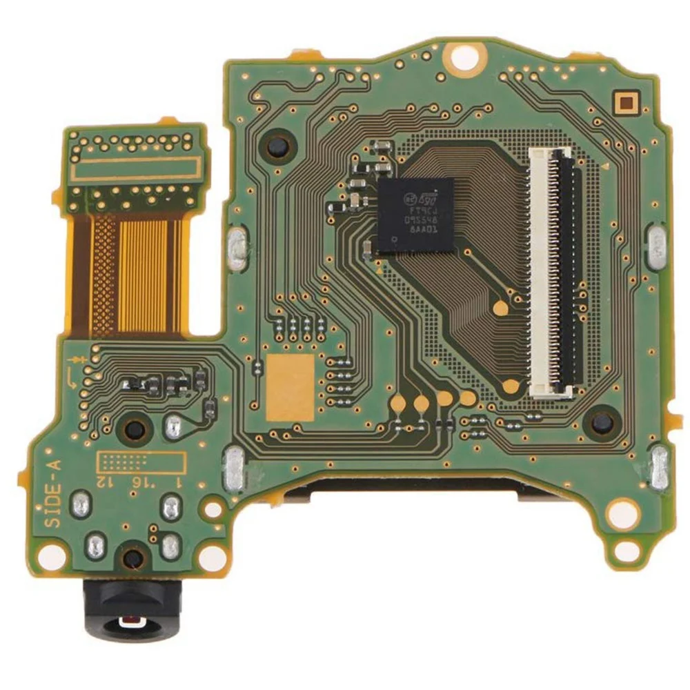Game Card Slot Socket Board With Headphone Earphone Headset Port Replace / Spare Part For Nintendo Switch Ns | Электроника