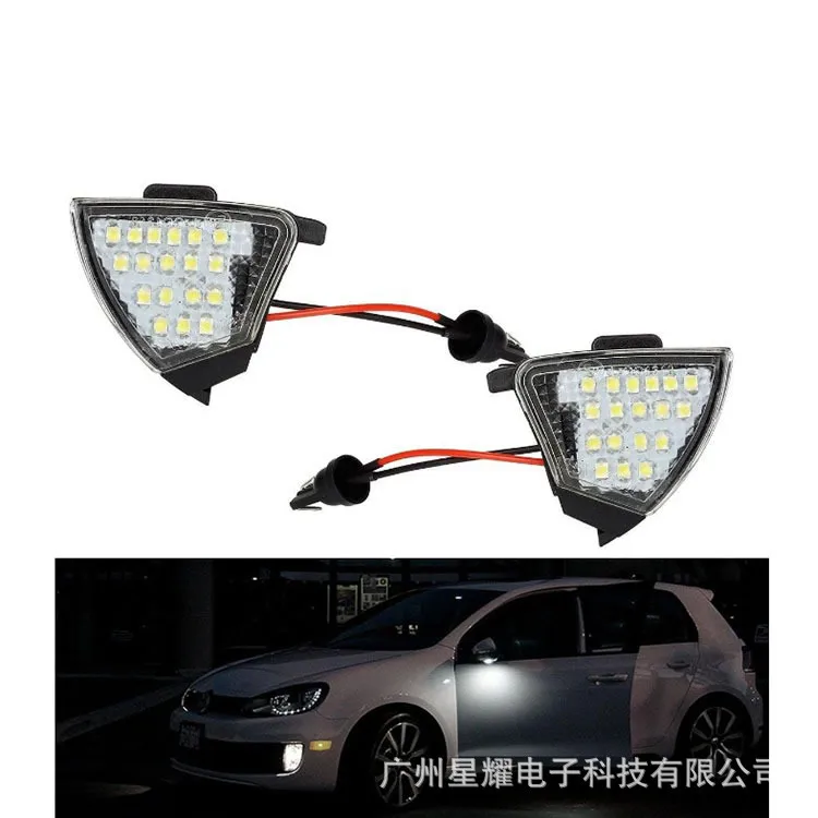 Высокое качество зеркало заднего вида лампа для Volkswagen Golf5 Passat LED боковое