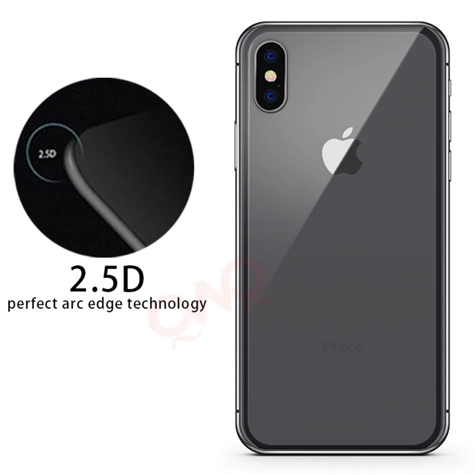 9H полное покрытие закаленное стекло для iPhone X Xs Max прозрачная защитная пленка