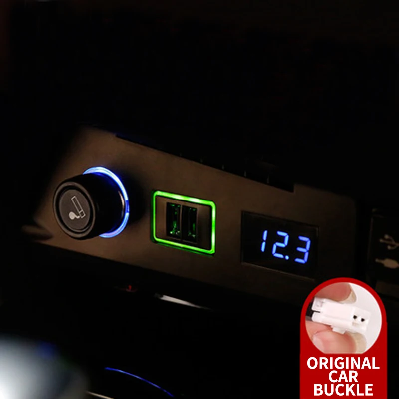 Мой хороший Автомобильный многофункциональный прикуривателя USB интерфейс