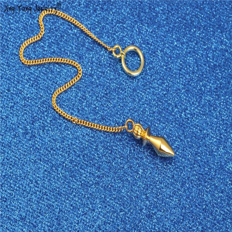 маятник Металл медь Dowsing рейки исцеляющая Пирамида маятниковая подвеска