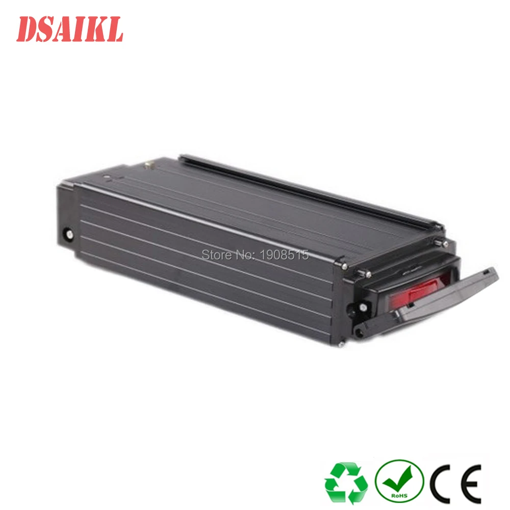 

Top quality 1500W Electric bicycle luggage battery 60V 14.5Ah 15Ah 17Ah 20Ah 25Ah rear rack battery pack with 67.2V charger