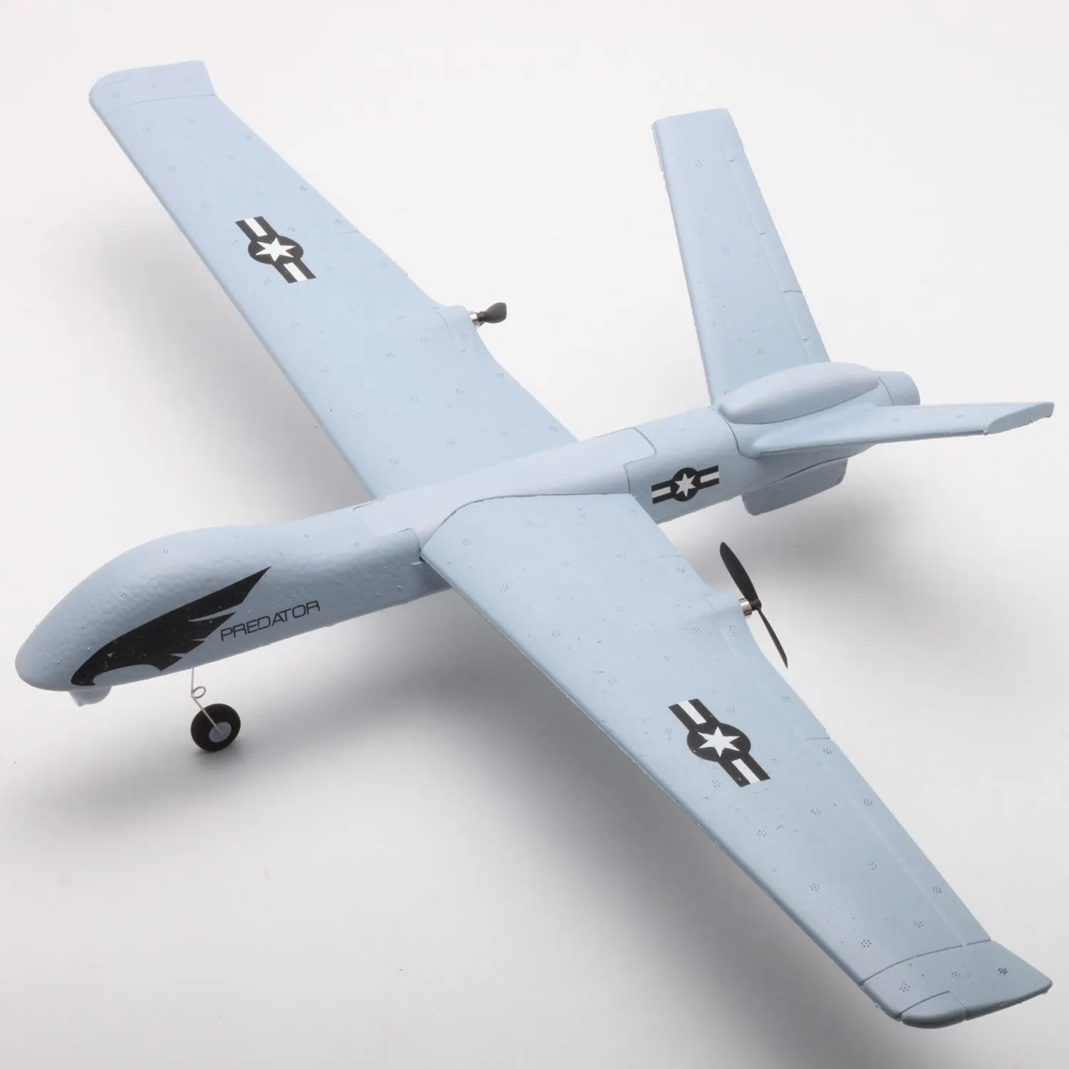 Z51 Хищник 660 мм размах крыльев 2 4G 2CH планер RC Самолет RTF встроенный DIY